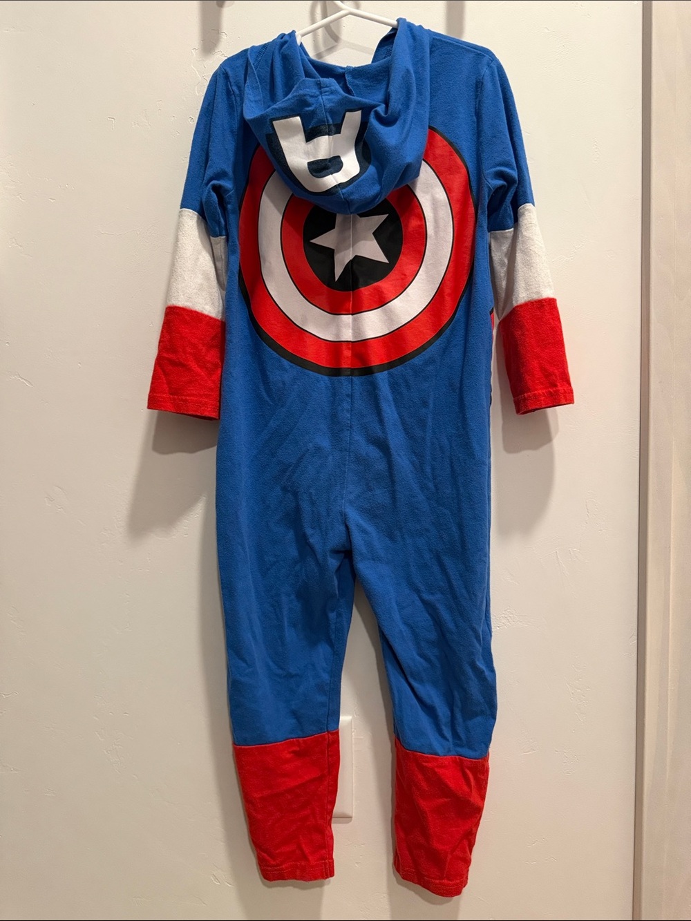 Marvel Captain America One Piece Zip Up - Picture 3 of 3